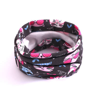 

1pc Baby Neck Scarves Fashion Autumn Winter Boys Girl Baby Cartoon Printed Snood Cotton O Ring Neck Scarves Dropshipping