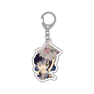 

Fat Bear 1Pcs Demon Slayer Acrylic Keychain Keyring Cosplay Anime Graduation Christmas Gift