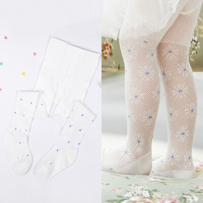 

Cotton Child Stockings Girls Tights Summer Mesh Pantyhose Anti-mosquito Socks