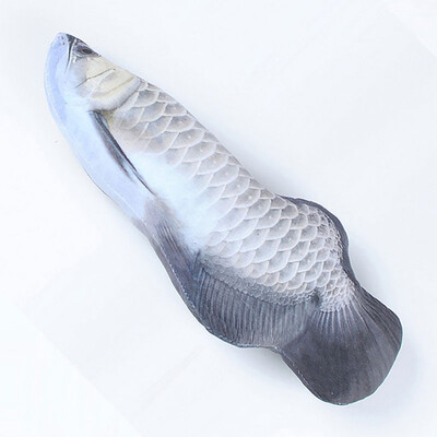 

Gobestart Pet 3D Carp Model Cat Toy Simulation Fish Toy Gift Cat Mint Fish Plush Pillow