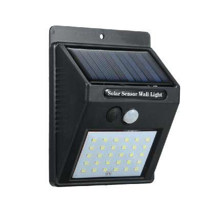 

30 LEDs Solar Power PIR Motion Sensor Wall Light Outdoor Yard Garden Security Lamp Waterproof