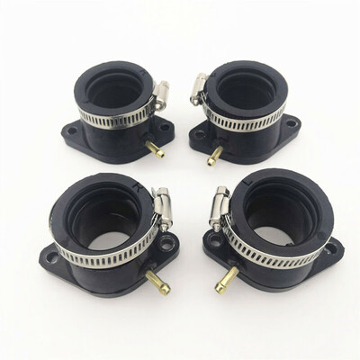 

4x 5G2-13596-01-00 Carburetor Motorcycle Intake Manifold For XJ650J MAXIM 1982