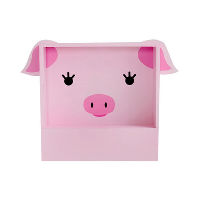 

Handmade Cute Storage Holders Animal Shape Wall Hanging Storage Rack Decoration Shelf Home Decoration Crafts