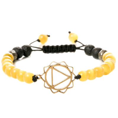 

Crystal Natural Stone Colourful Chakra Stainless Steel Weaving Bracelet Unisex Pair Jewellery Hot Gift