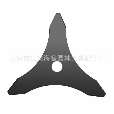 

Garden tool accessories lawn mower accessories 3 tooth manganese steel blade thickness 3MM 15MM factory direct sales High quali