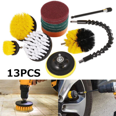 

Scrub Pads Drill Power Brush Tile Scrubber Scouring Pads Clean Tool Kit