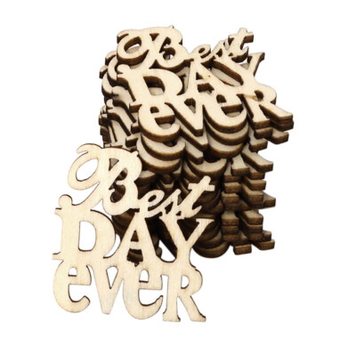 

Wedding celebration party wooden letter decorations festival scene DIY props decorations
