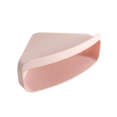 

Double Layer Triangle Wall Corner Plastic Bathroom Storage Shelf Rack Home Decor