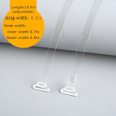 

Women Transparent Bra Straps 3 Specifications Seamless Underwear Straps Adjusted Quality Intimates Accessories