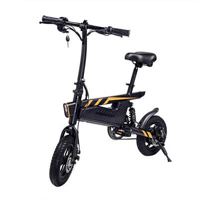 

T18 Electric Moped Bicycle 6Ah Ebike Folding 250W 36V Max 25KMH Adults Bike Portable Foldable Bicycle