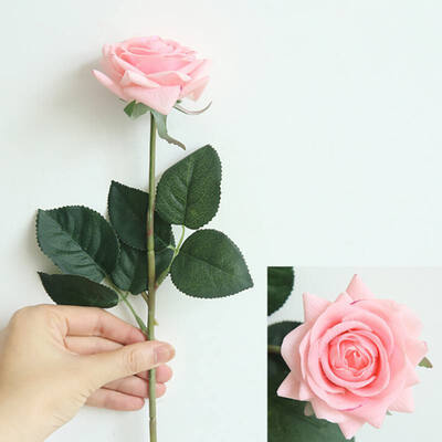 

1PCS New ins Romantic Artificial Rose Feel Moisturizing Rose Artificial Flower