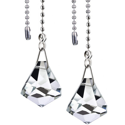 

2PCS Crystal Extension Chain Crystal Lighting Chandelier Crystal Hanging Decoration