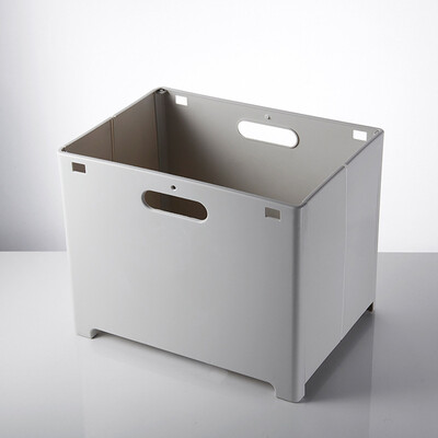 

Gobestart Punch-free Folding Storage Basket Bathroom Wall Hanging Laundry Storage Basket