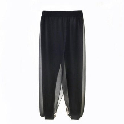 

Casual Ladies Harem Pant Women Comfy High Waist Trousers Irregular Stretch Female Pants Plus Size