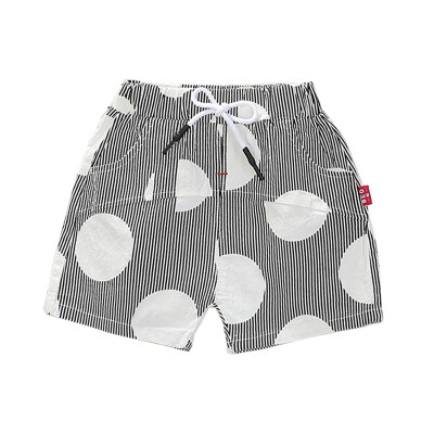 

Summer Baby Boys Stripe Dot Print Short Pants Trousers Kids Knee Length Casual Children Cotton Shorts