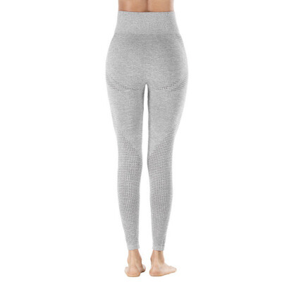 

Women Sports Pants High Waist Dot Pattern Leggings Yoga Pants Enhance The Hip Trousers