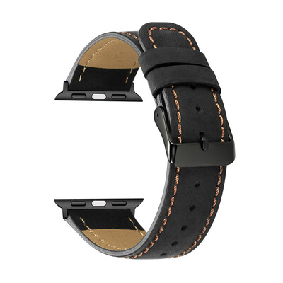 

〖Follure〗Replacement Leather Wristband Band Strap Bracelet For Apple Watch Series 4 44mm
