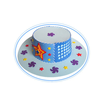 

Tailored Colorful EVA Handmade Hat Kids Learning DIY Early Educational Toy Handicrafts