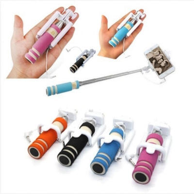 

Extendable Telescopic Selfie Stick Monopod For Camera Mobile iPhone Samsung