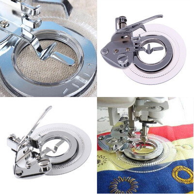 

〖Follure〗Multifunctional Flower Stitch Circles Embroidery Presser Foot for Sewing Machine