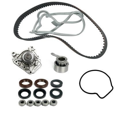 

Timing Belt Kit Water Pump Valve Cover Gaskets Replacement for Honda Civic Del Sol 16L SOHC 96-00 251502816495