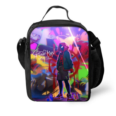 

Superhero Lunch Bag Polyester Insulated Soft Leakproof Tote Bag for Picnic Boating Beach Fishing Work School