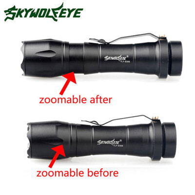 

XPE LED Flashlight 8000LM Zoomable CREE XML Flashlight Torch Lamp Light 3 Modes