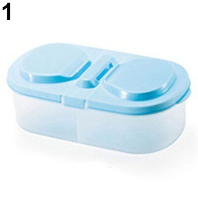 

900ML Portable Kitchen Container Fresh Food Storage Sauce Case Preservation Box