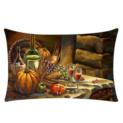 

Tailored Thanksgiving Rectangle Super Cashmere Pillow Cases Cushion Covers