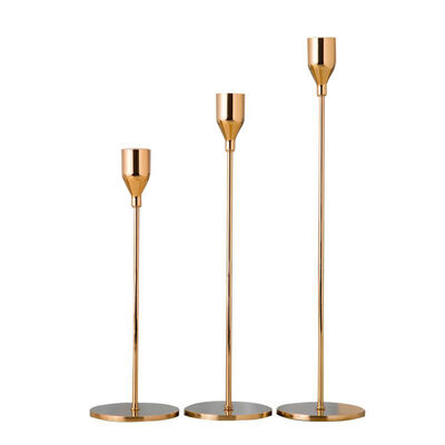 

1set Candlestick 9"114"13" ingle Head Tall Decorative Candle Holder Centerpiece Table Decor for Home Party Wedding Dinning