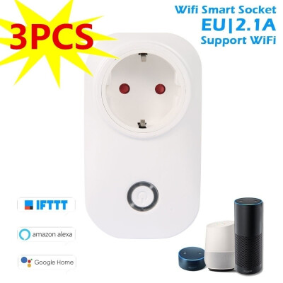 

Wireless Wifi 2G3G4G Phone Control Switch Timer Smart Power Socket Plug EU