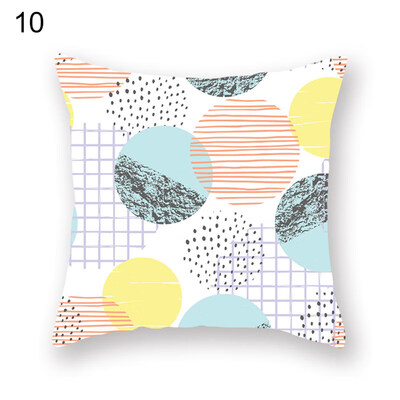

Letter Circle Flower Bird Star Pillow Case Cushion Cover Sofa Bed Car Cafe Decor
