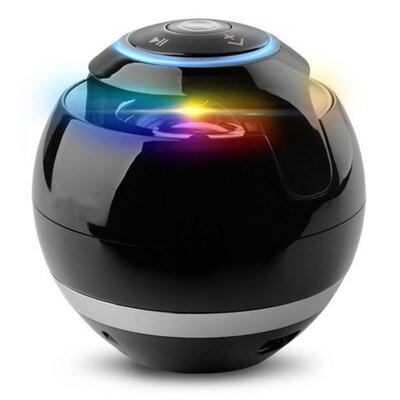 

Wireless Bluetooth Speakers with Subwoofer Mini Round Hi-Fi Speaker Portable Hands-Free