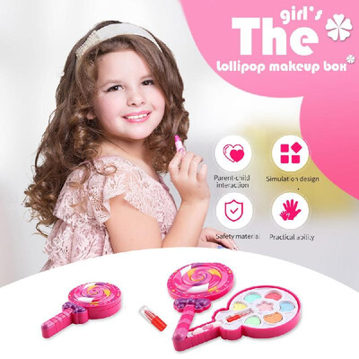 

Girls Makeup Kit for Kids Kids Washable Makeup Set Girls Play Cosmetics Set Fashion Makeup Kit for Kids
