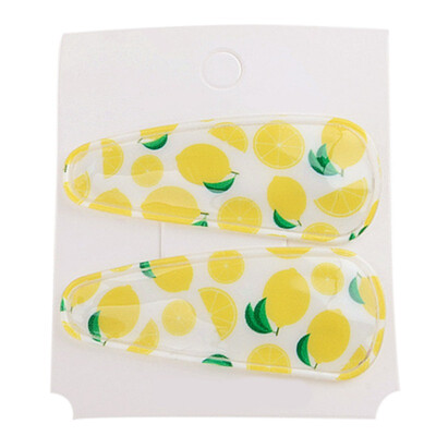

Children Concise Casual All-match Fruit Pattern Hair Clip Baby Girls Hair Clip Girl Hair Decoration