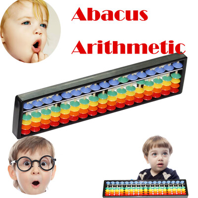 

YIWULARods Colorful Beads Plastic Abacus Arithmetic Soroban Kids Calculating Tool Toy