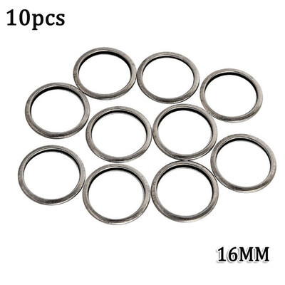 

Set Of 10 OE Oil Drain Plug Crush Washer Gaskets For Subaru 16mm 803916010