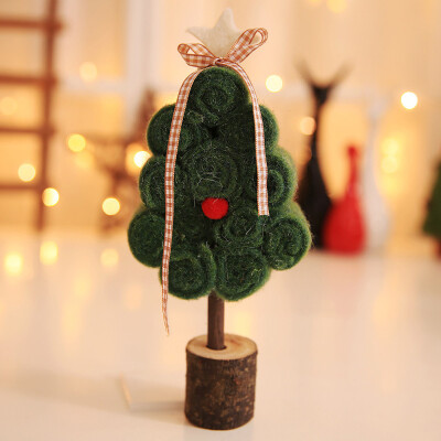 

Tailored Wool Felt Christmas Tree Xmas Tree The Mall Show Ornaments Christmas Home Decors