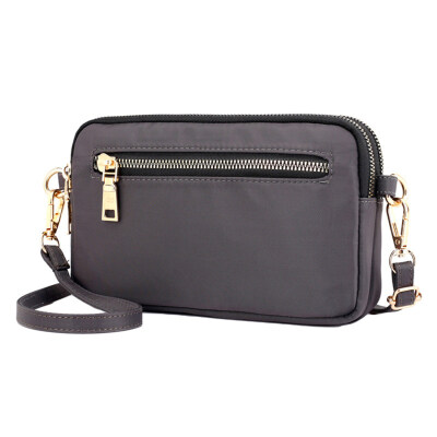 

Women Multifunctional Waterproof Zipper Crossbody Shoulder Bag Purse Organizer