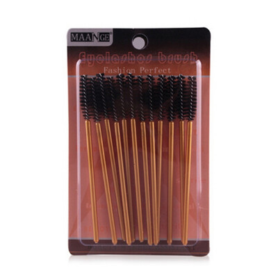 

Synthetic Fiber Disposable Eyelash Brush Mascara Applicator Wand Brushes 12pcslot