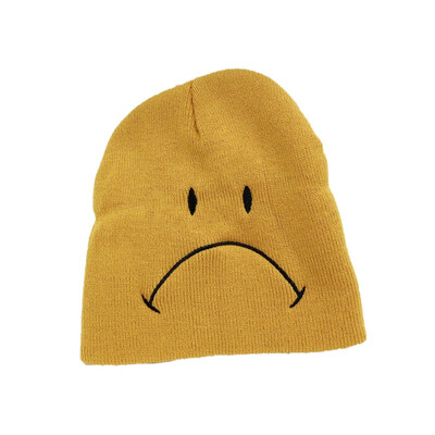 

1-10T Baby Girl Boy Winter Warm Smile Print Elastic Hats Casual Cap Cute Soft Hair Accessories