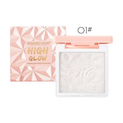 

New Highlighter Presses Powder Oil-control Waterproof Smudge-proof Luminous Powder Cosmetic