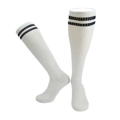 

Football Soccer Long Socks Knee High Stripe Sock Baseball Socks Compression Thickening Towel Bottom Sports Socks Training Socks