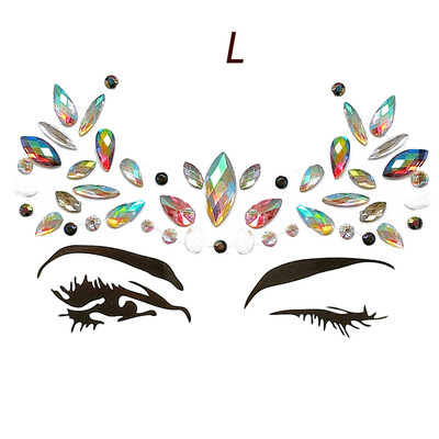 

〖Follure〗Face Gems Adhesive Glitter Jewel Wedding Festival Rave Party Body Make Up