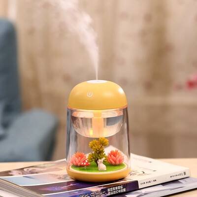

Gobestart New Humidifier Usb Landscape Lamp Essential Oil Diffuser Night Light Decoration