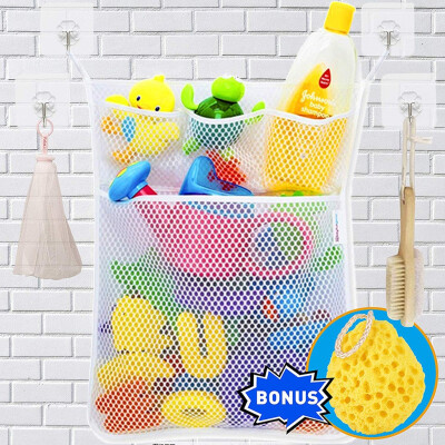 

〖Follure〗Fashion New Baby Toy Mesh Storage Bag Bath Bathtub Doll Organize