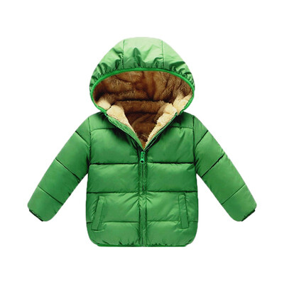

Girl Jackets Girls Outerwear Coats Long Sleeve Solid Thick Kids Baby Boy Down Parkas Cotton Warm Children Clothing