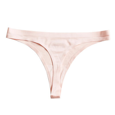

Women Ice Silk Thong Panties Hot Sexy Briefs Seamless Thongs Underwear Panties For Ladies Panty G String Tangas Majtki Damskie