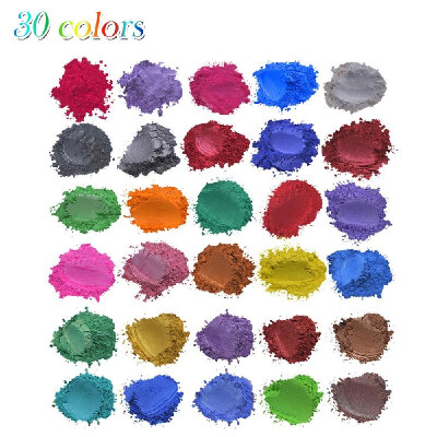 

Pigment Mica Powder Set for DIY Mud Bath Soap Dyes for Candle Resin Making Color Pearl Makeup Nails Art