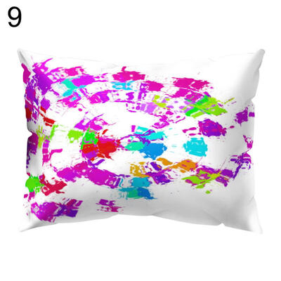 

Fresh Geometric Letter Throw Pillow Case Cushion Cover Sofa Bedding Articles